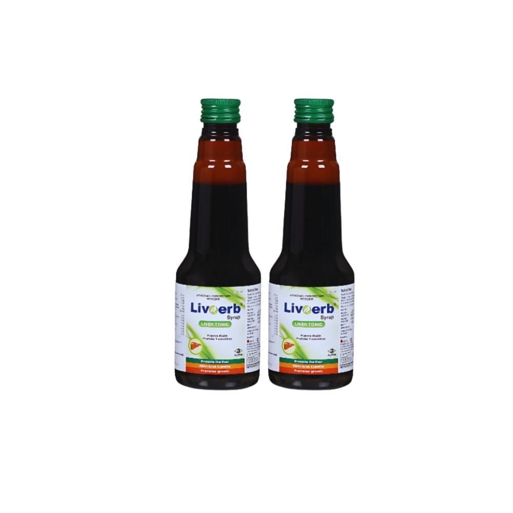 Livoerb syrup 225 ml. ( Pack of 3) - HEALTH AIM PHARMACY