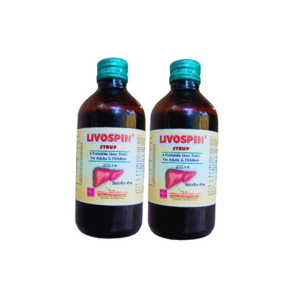 Livospin syrup 200ml. pack - 3 - HEALTH AIM PHARMACY