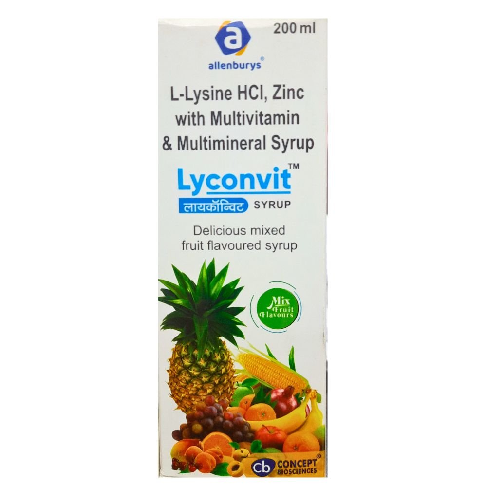 LYCONVIT SYRUP 200 ML - HEALTH AIM PHARMACY