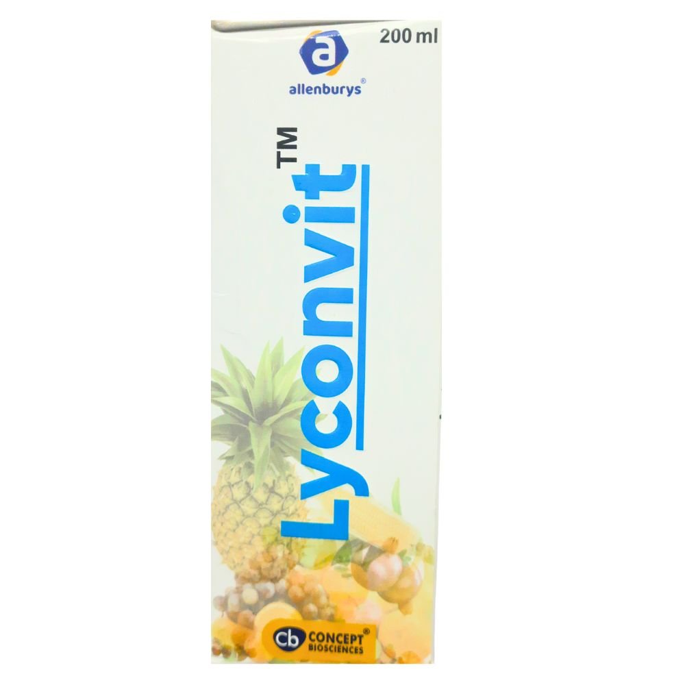 LYCONVIT SYRUP 200 ML - HEALTH AIM PHARMACY