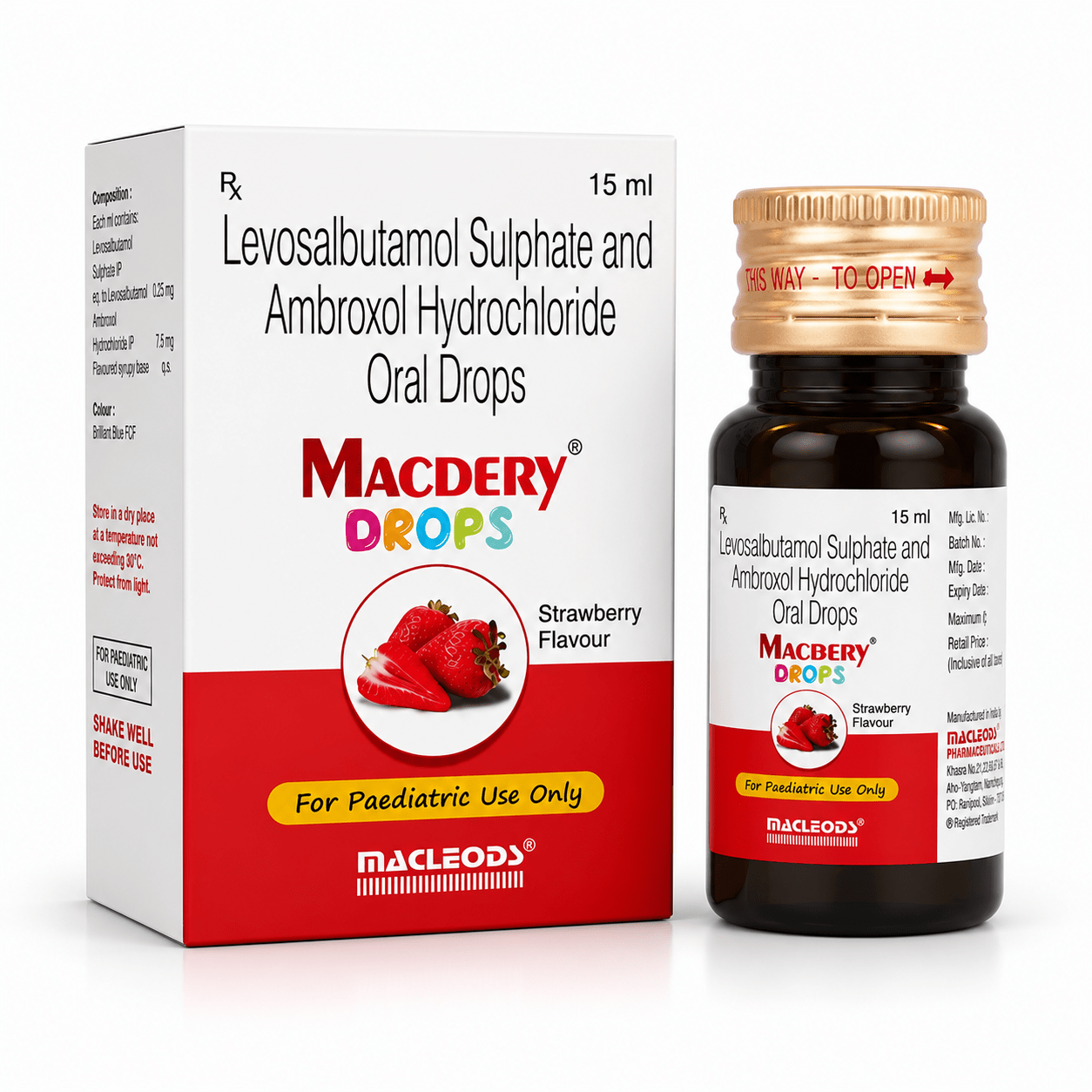 Macbery Oral Drops 15ml - HEALTH AIM PHARMACY