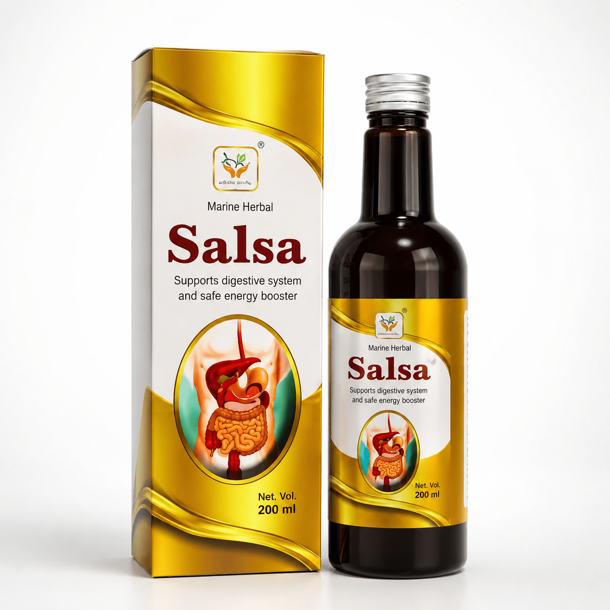 Mahashakti Salsa Syrup 450ml (Pack of 3 ) - HEALTH AIM PHARMACY