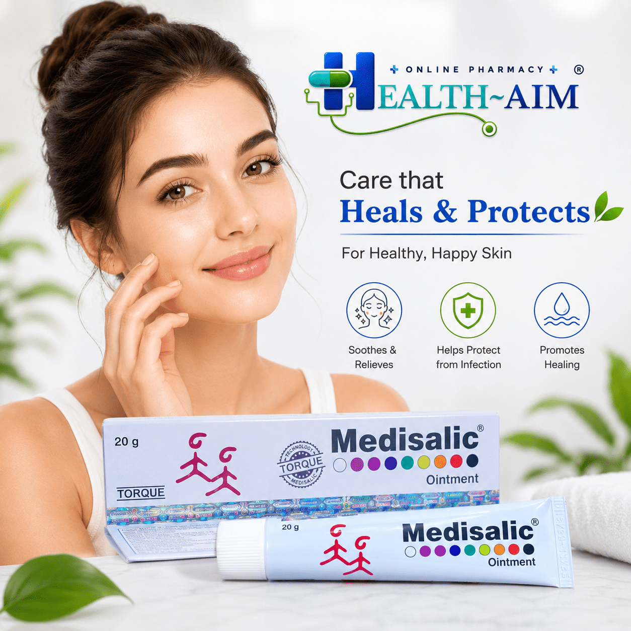 Medisalic Ointment 20g - HEALTH AIM PHARMACY