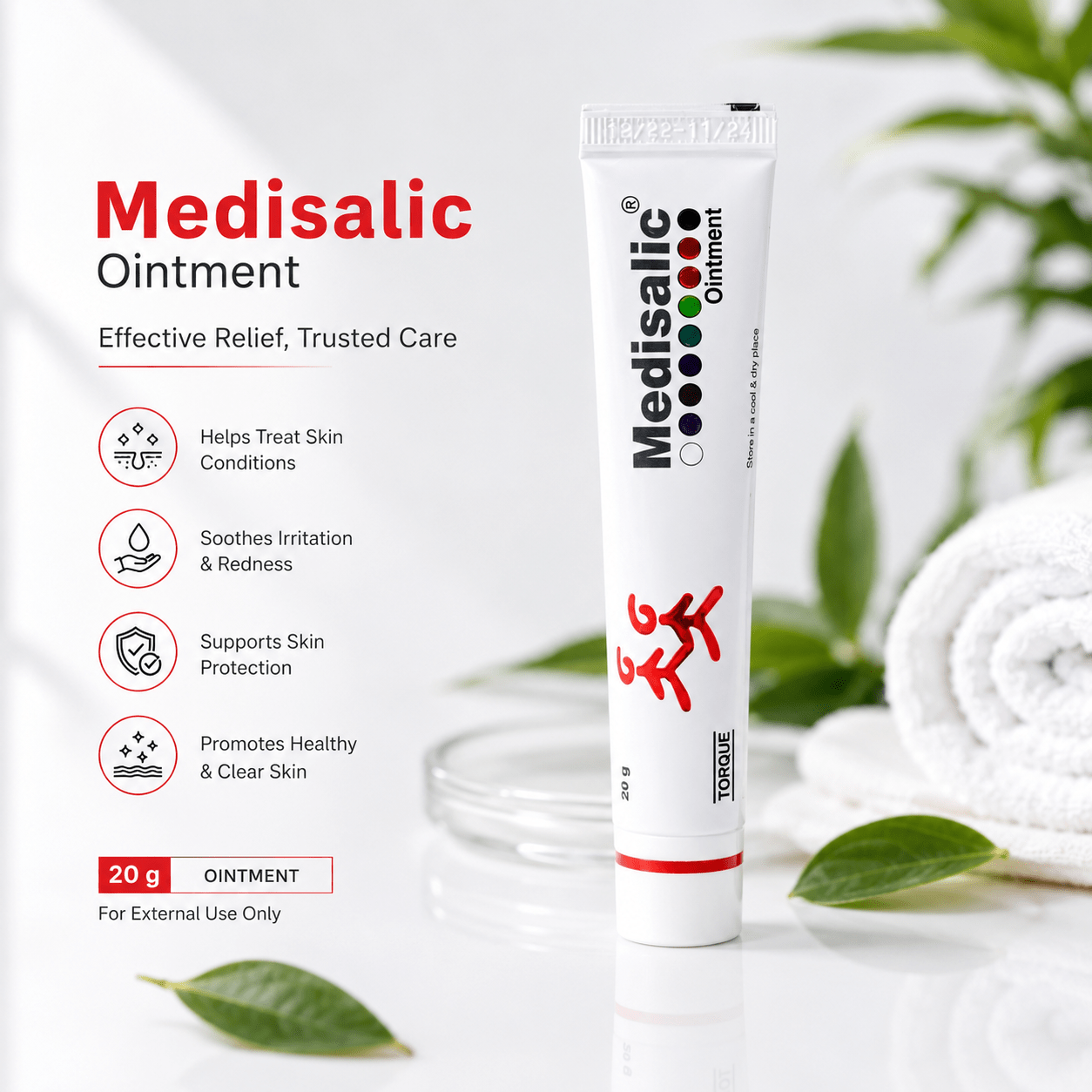 Medisalic Ointment 20g - HEALTH AIM PHARMACY