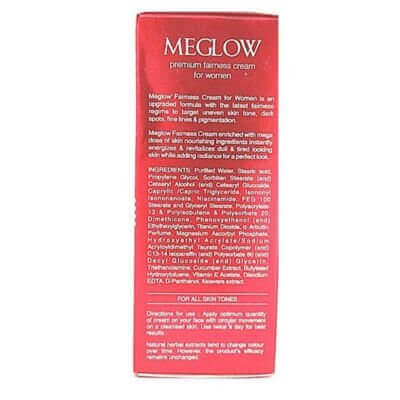 Meglow Cream for woman 50G(pack of 3) - HEALTH AIM PHARMACY