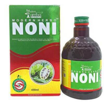 Modern Herbo Ayurvedic Noni Syrup (450)ML. (pack of 2) - HEALTH AIM PHARMACY