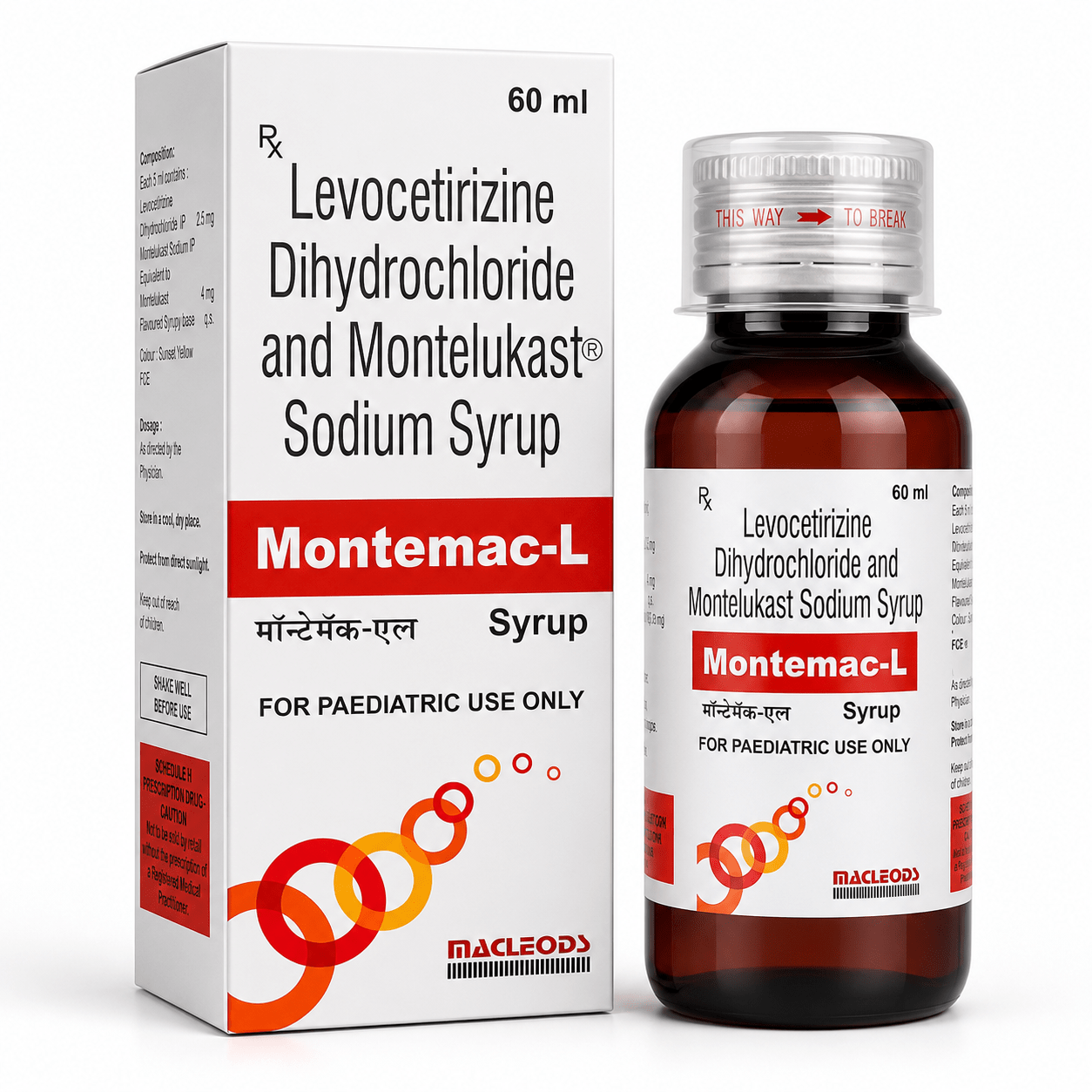 Montemac-L Syrup 60ml - HEALTH AIM PHARMACY