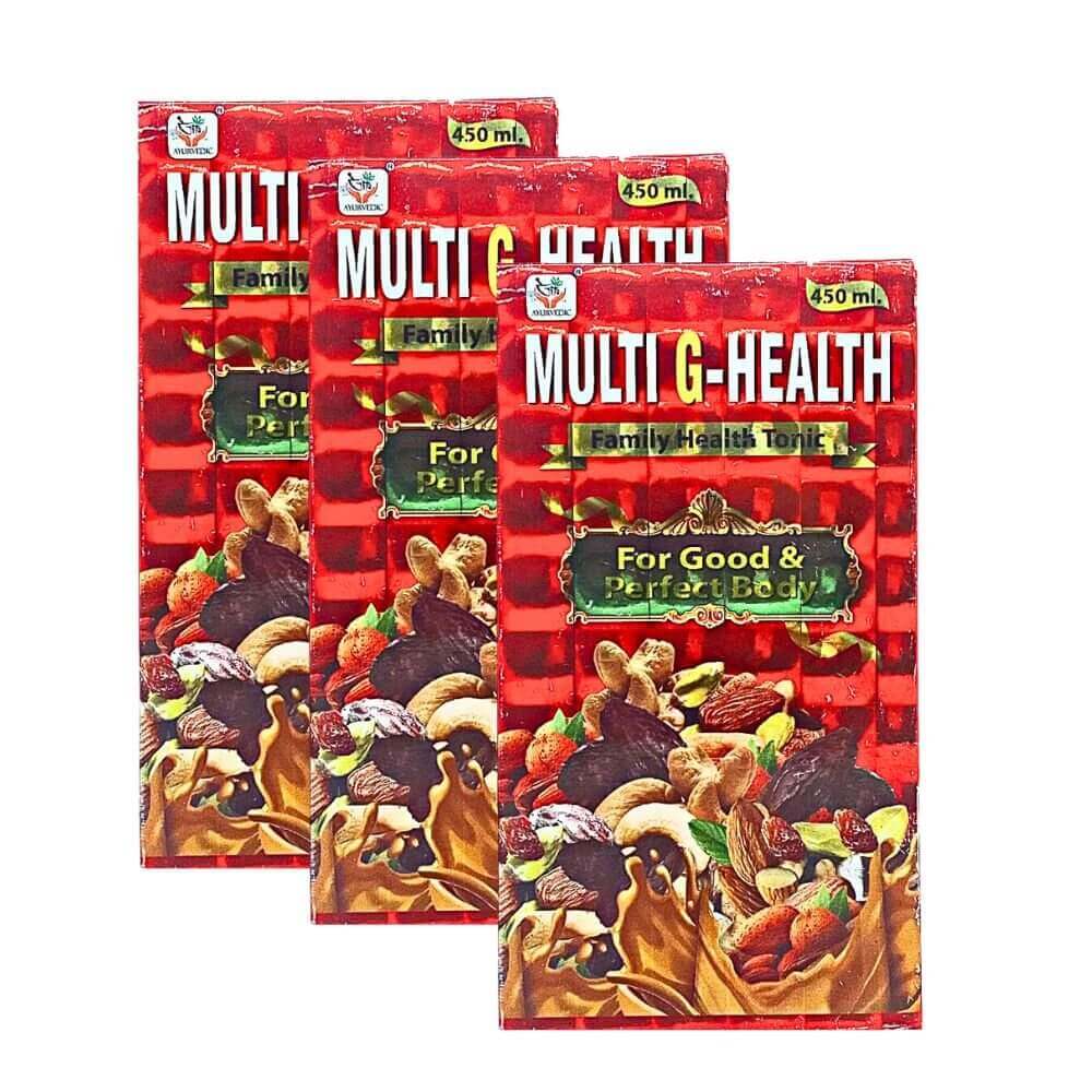 Multi G - Health Tonic pack of 3 - HEALTH AIM PHARMACY