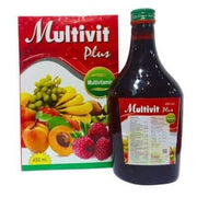 Multivit Plus 450ml FOR VITAMIN SYRUP (PACK OF 2) - HEALTH AIM PHARMACY