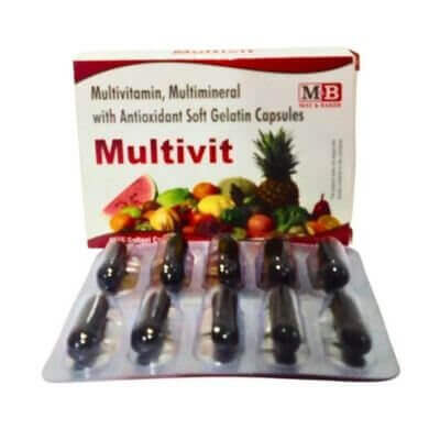 Multivit Plus Syrup & Capsule (combo pack) - HEALTH AIM PHARMACY