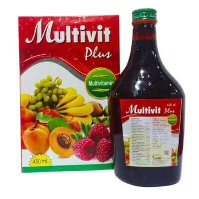 Multivit Plus Syrup & Capsule (combo pack) - HEALTH AIM PHARMACY