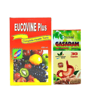 Multivitamin Eucovine Plus Tonic &amp; Gasaram Anti - Gastritis Capsule (Combo pack) - HEALTH AIM PHARMACY