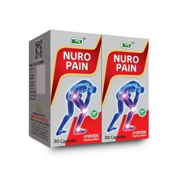 Muscle Pain Relief SB Nuro Pain 30 Capsule ( Pack Of 2 ) - HEALTH AIM PHARMACY