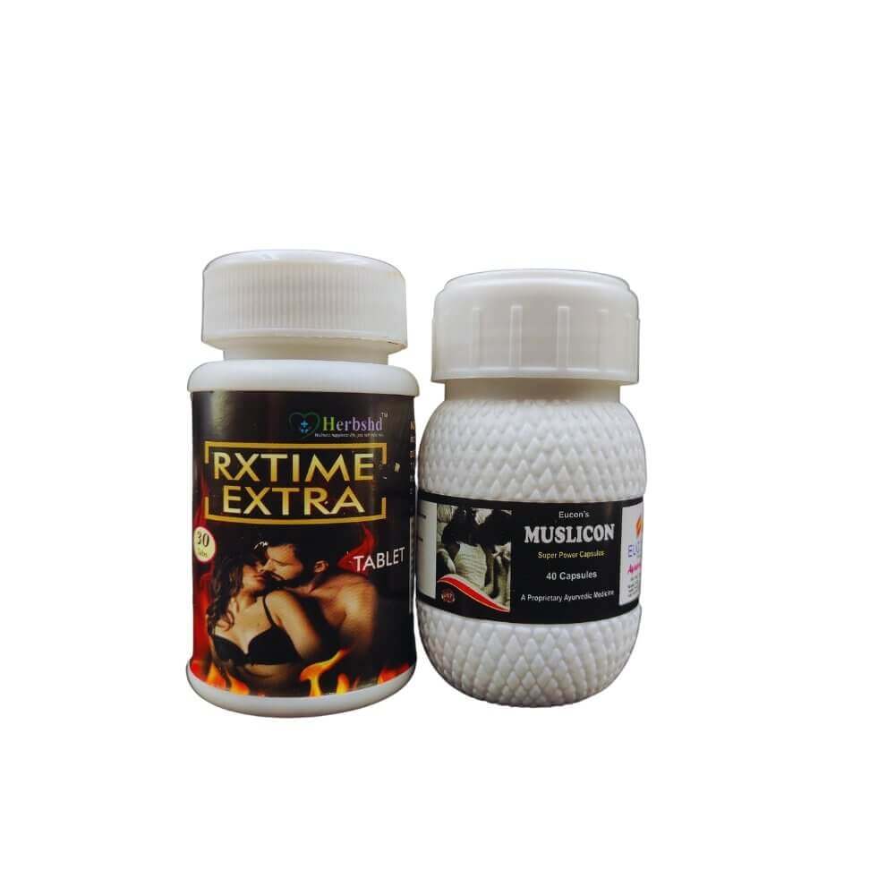 Muslicon Super Power Capsule & Rx Time Tablet - HEALTH AIM PHARMACY