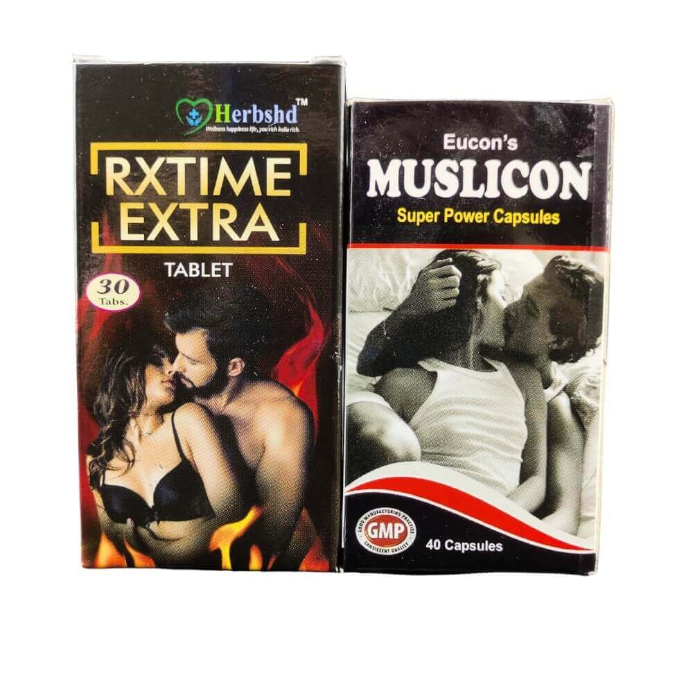 Muslicon Super Power Capsule & Rx Time Tablet - HEALTH AIM PHARMACY