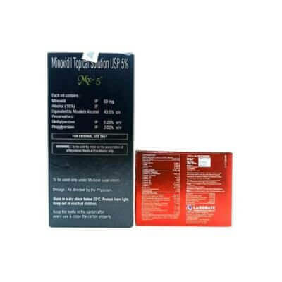 Mx - 5 Topical Solution & Vibel Capsul(combo pack) - HEALTH AIM PHARMACY