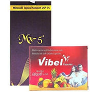 Mx - 5 Topical Solution & Vibel Capsul(combo pack) - HEALTH AIM PHARMACY