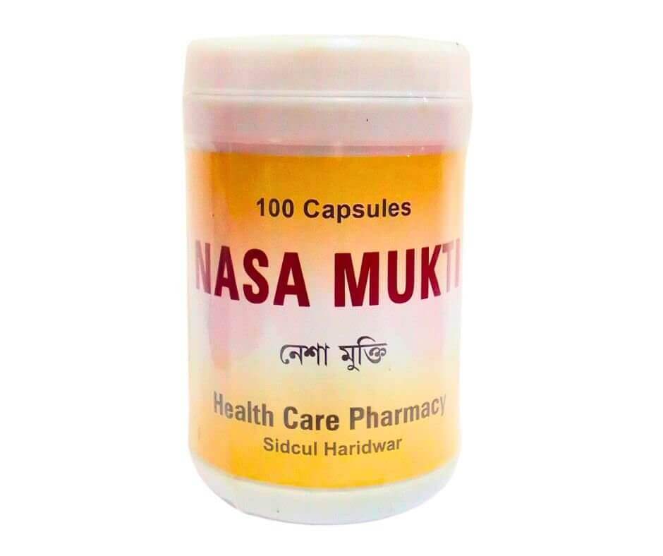 Nasa Mukti 100 Capsules - HEALTH AIM PHARMACY