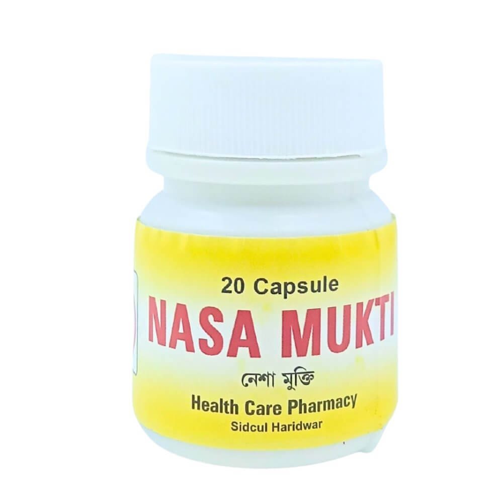Nasha mukti Capsule & Good Health weight gain Capsule( Combo) - HEALTH AIM PHARMACY