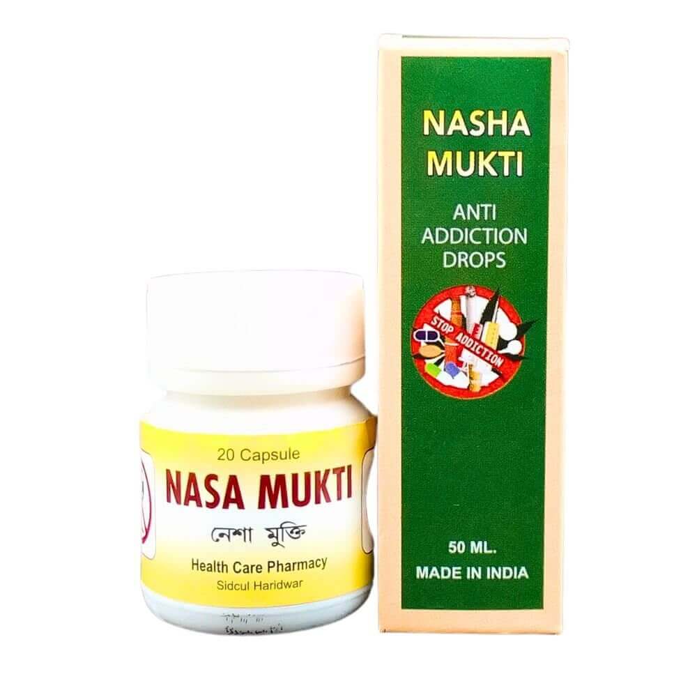 Nasha Mukti Drops & Nasa Mukti Capsule - HEALTH AIM PHARMACY
