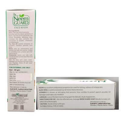Neem Guard Soap & Face Wash combo( pack of 2 ) - HEALTH AIM PHARMACY
