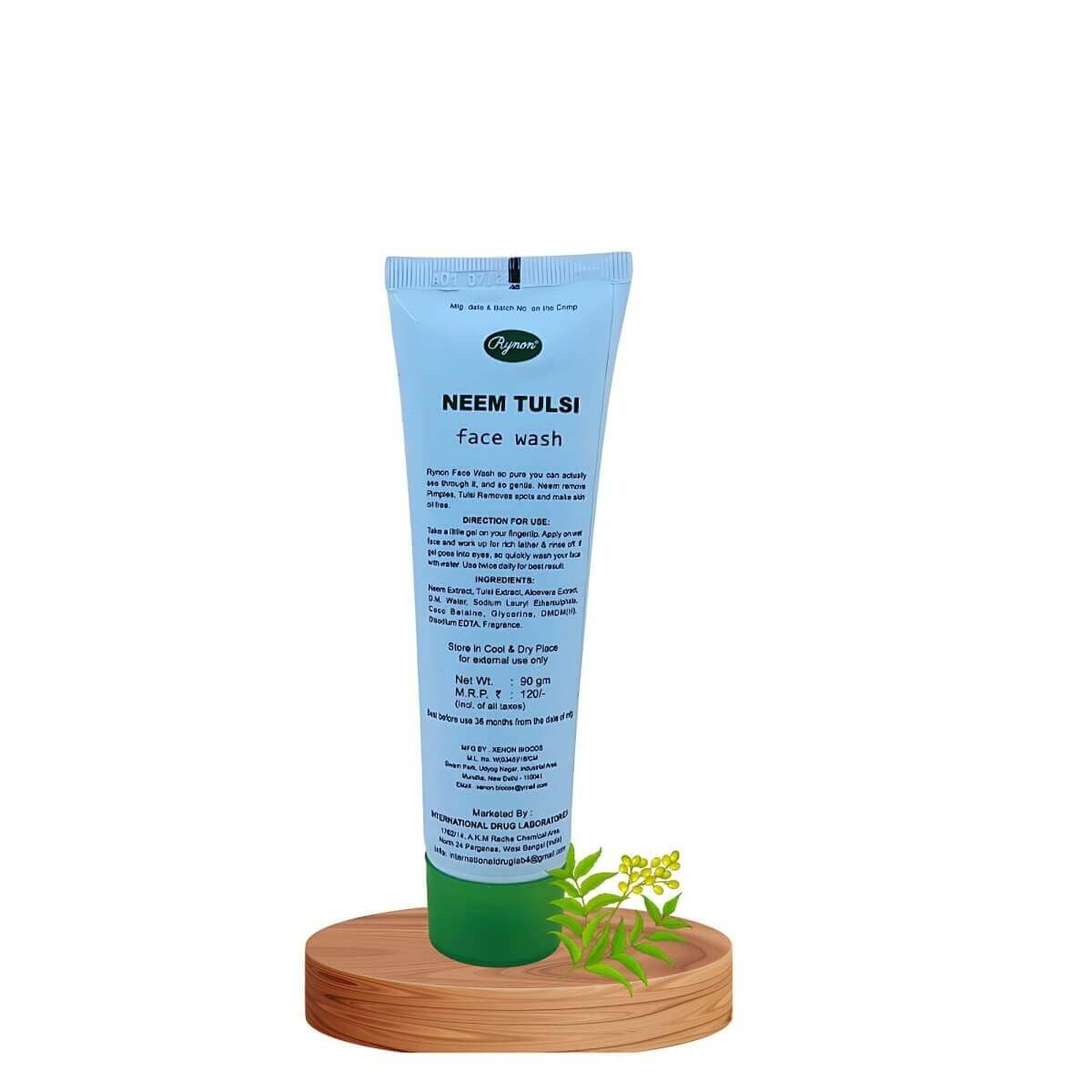 Neem Tulsi Face Wash Helps to prevent pimples (Paack Off 5) - HEALTH AIM PHARMACY