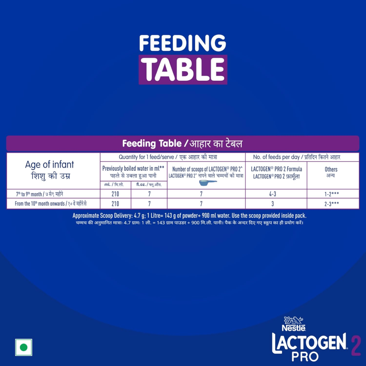 NESTLE LACTOGEN PRO - 2 PROBIOTIC (6 TO 12 MONTH) 400G - HEALTH AIM PHARMACY