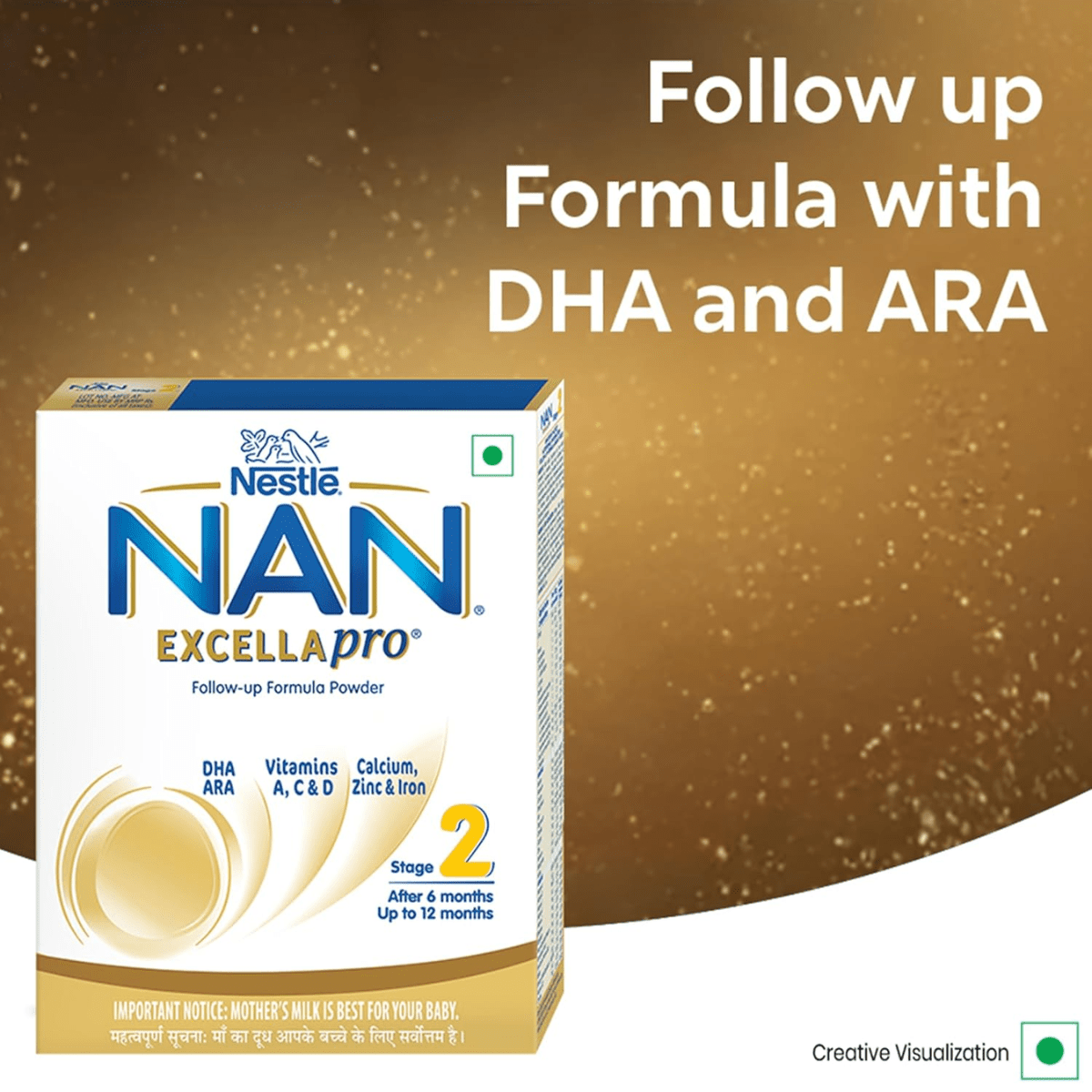 Nestle NAN EXCELLApro Stage 2 Follow - Up Formula Milk Powder For Babies | 6 - 12 Months | with DHA, ARA - HEALTH AIM PHARMACY