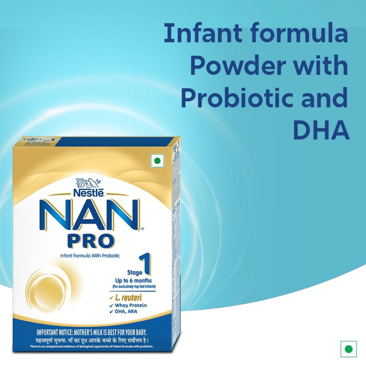 NESTLE NAN PRO - 1 (UP TO 6 MONT) | 400gm - HEALTH AIM PHARMACY