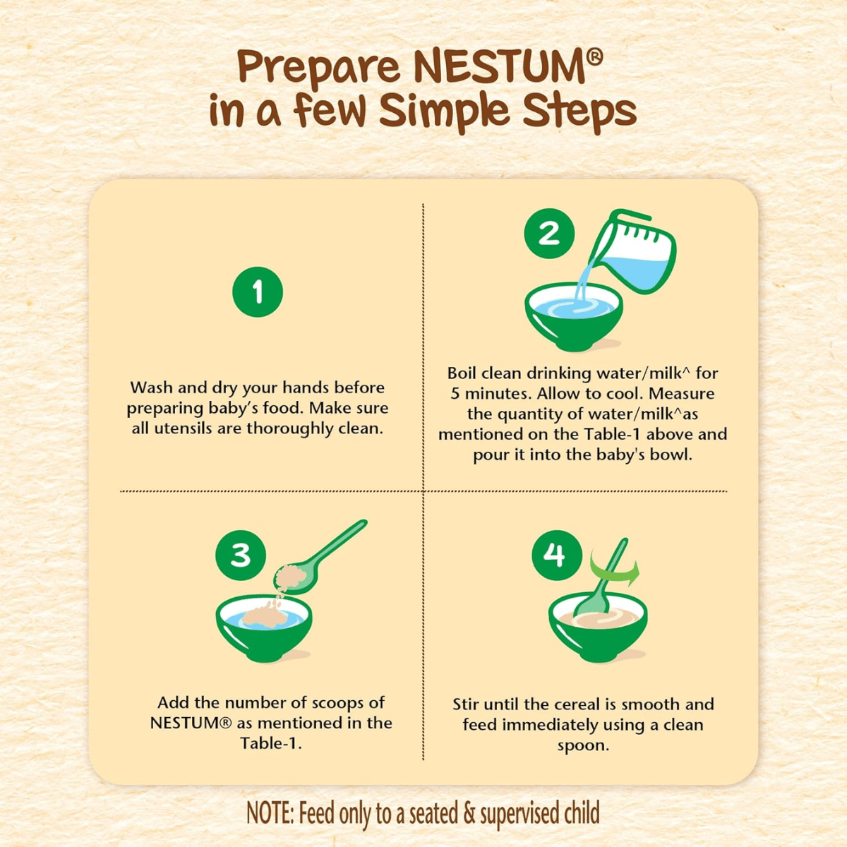 NESTLE NESTUM RICE VEGETABLES - 8 (8 TO 24 MONTH) 300G - HEALTH AIM PHARMACY
