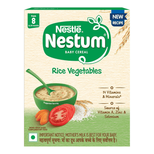 NESTLE NESTUM RICE VEGETABLES- 8 (8 TO 24 MONTH) 300G