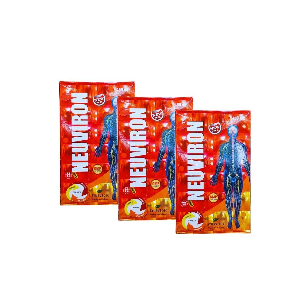 Neuviron tonic 450ml For Nerve (pack of 3) - HEALTH AIM PHARMACY