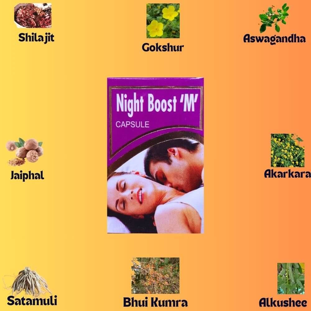 Night Boost 'M' Capsule (pack of 2) - HEALTH AIM PHARMACY