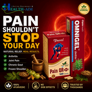 OmniGel & Ayurvedic PainQr plus Capsule | 20G + 50Caps | Combo Pack of 2 - HEALTH AIM PHARMACY