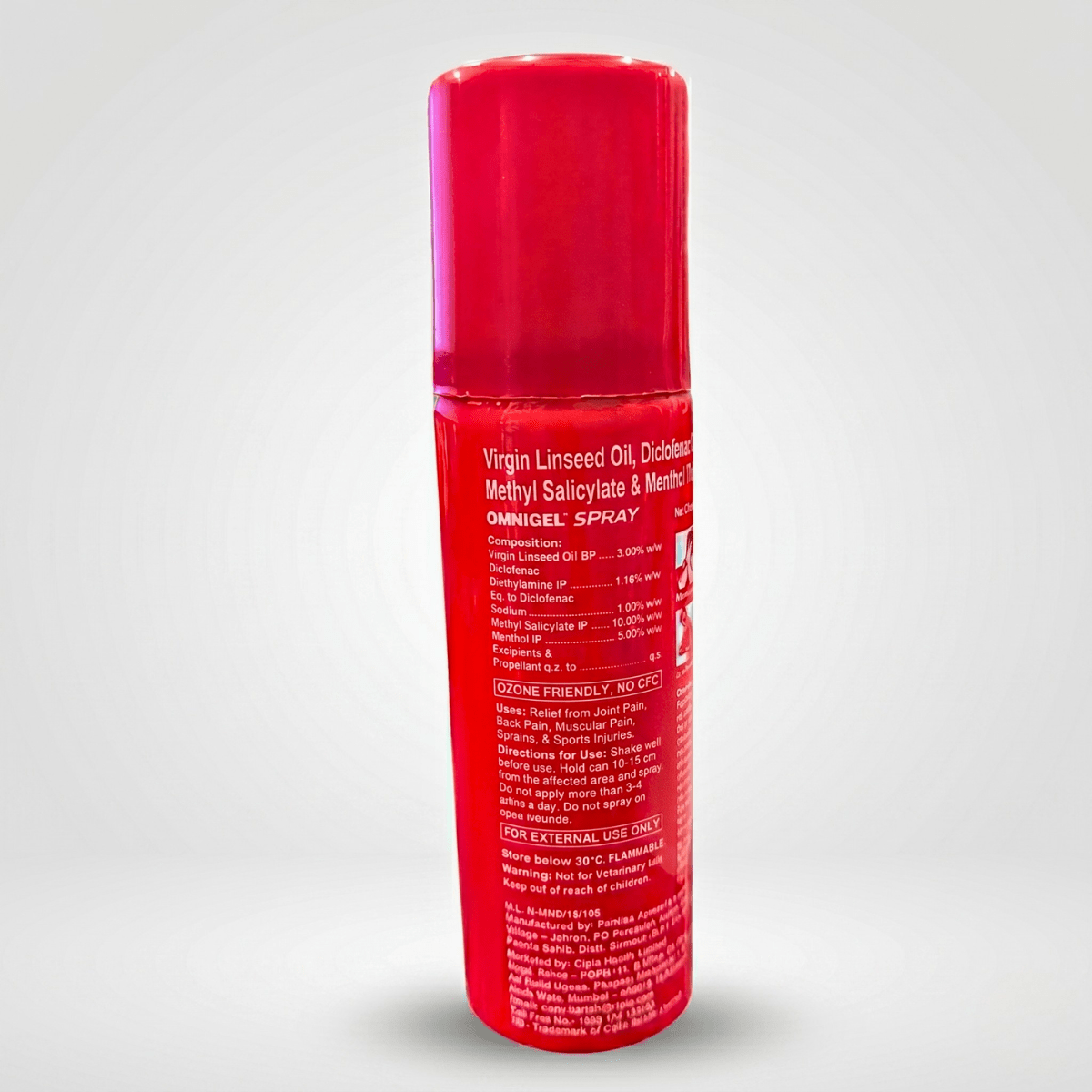 OmniGel Spray | Instant Pain Relif Spray | 50ml - HEALTH AIM PHARMACY