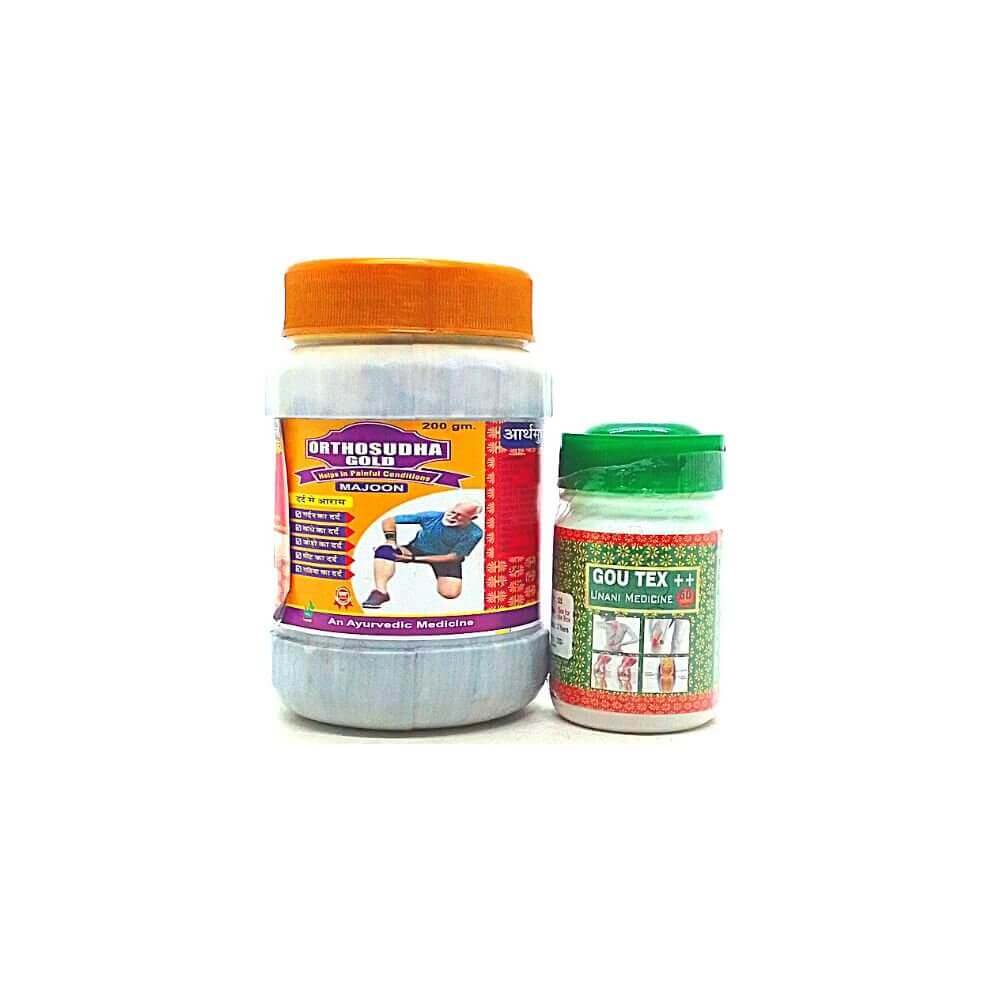 Orthosudha Gold Majoon & Gou Tex ++Tablet(combo pack) - HEALTH AIM PHARMACY