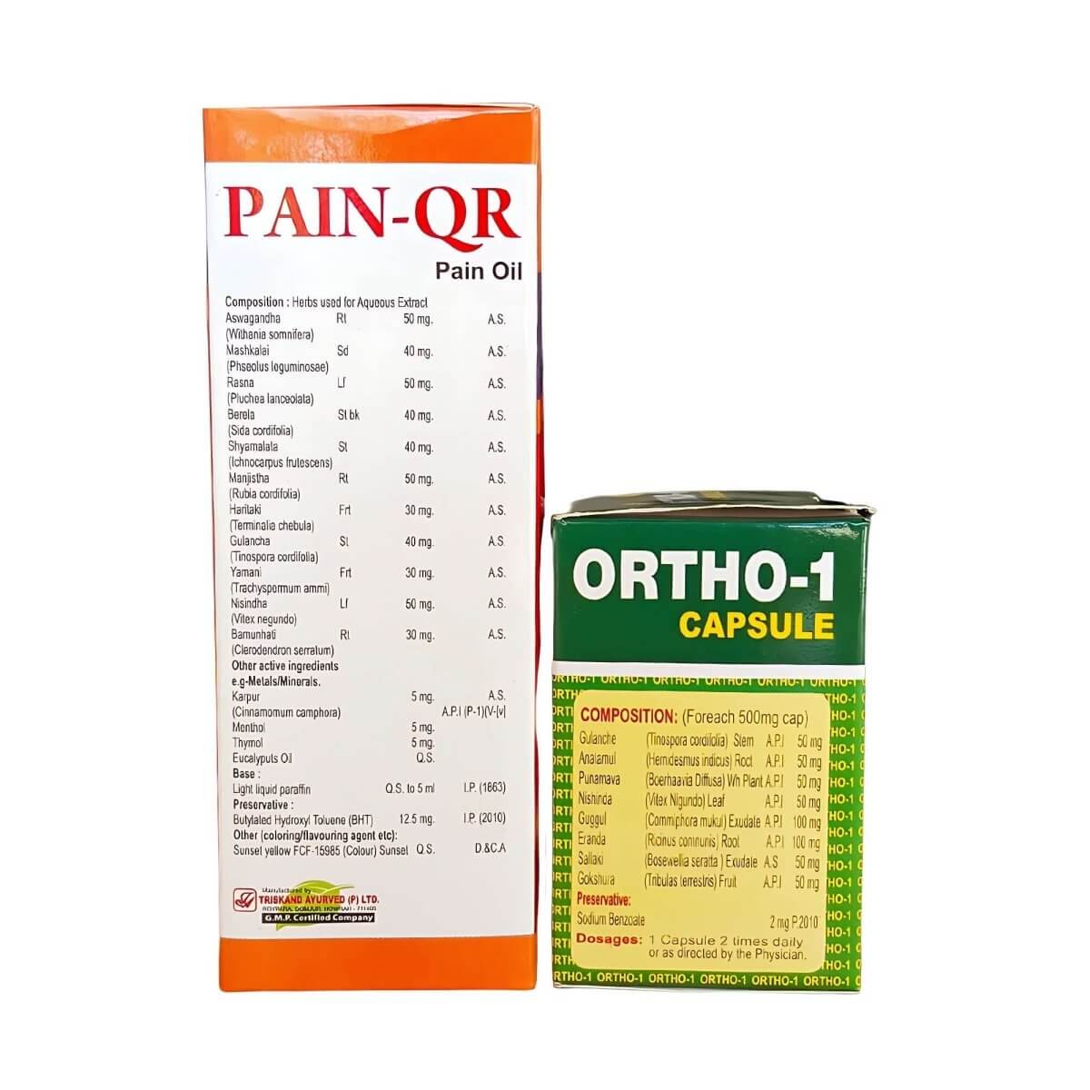 Pain - Qr Oil & Ortho - 1 Capsule Fast Relief Pain By Is Available - HEALTH AIM PHARMACY