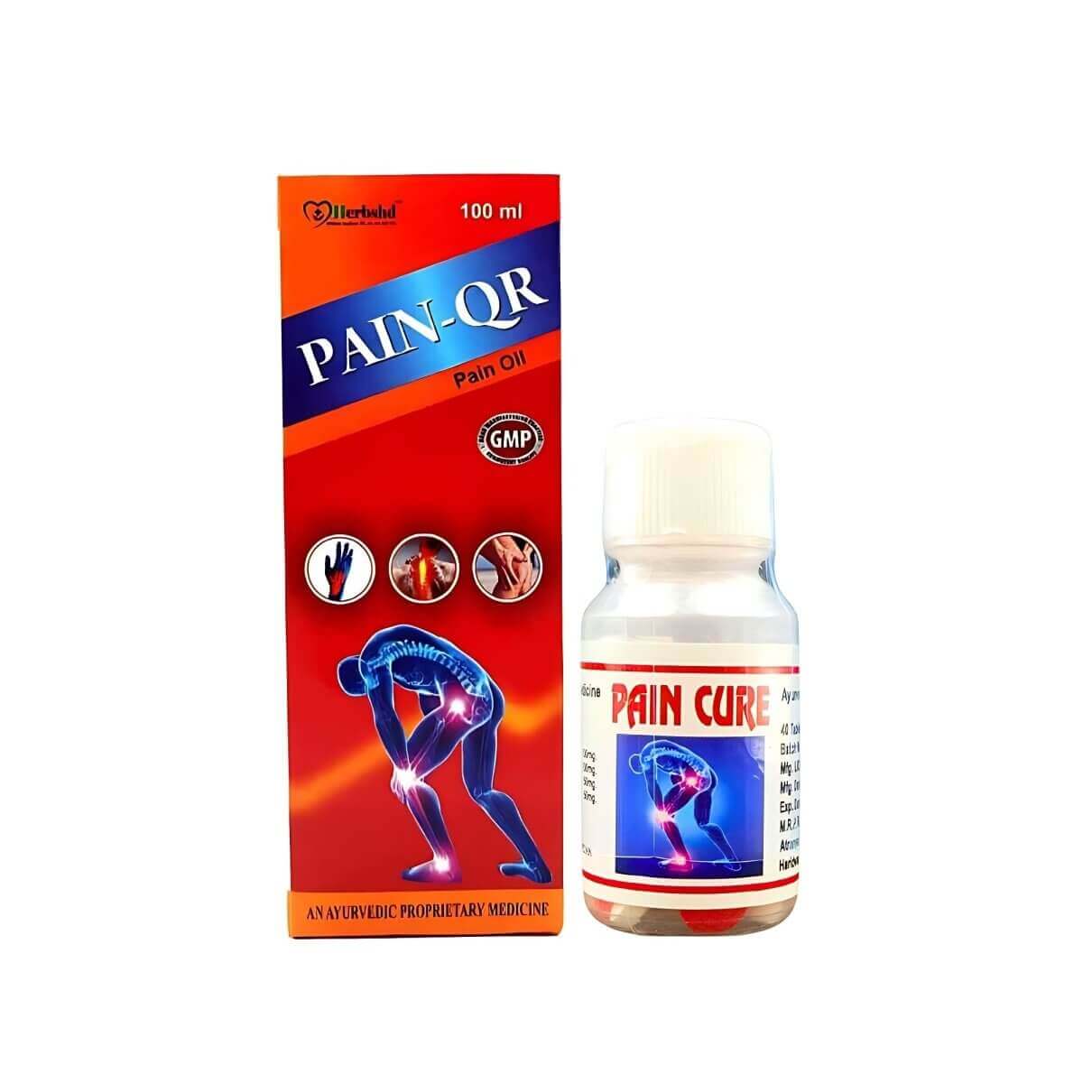 Pain Relief and Pain Cure Tablet & Pain QR oil (COMBO PACK) - HEALTH AIM PHARMACY