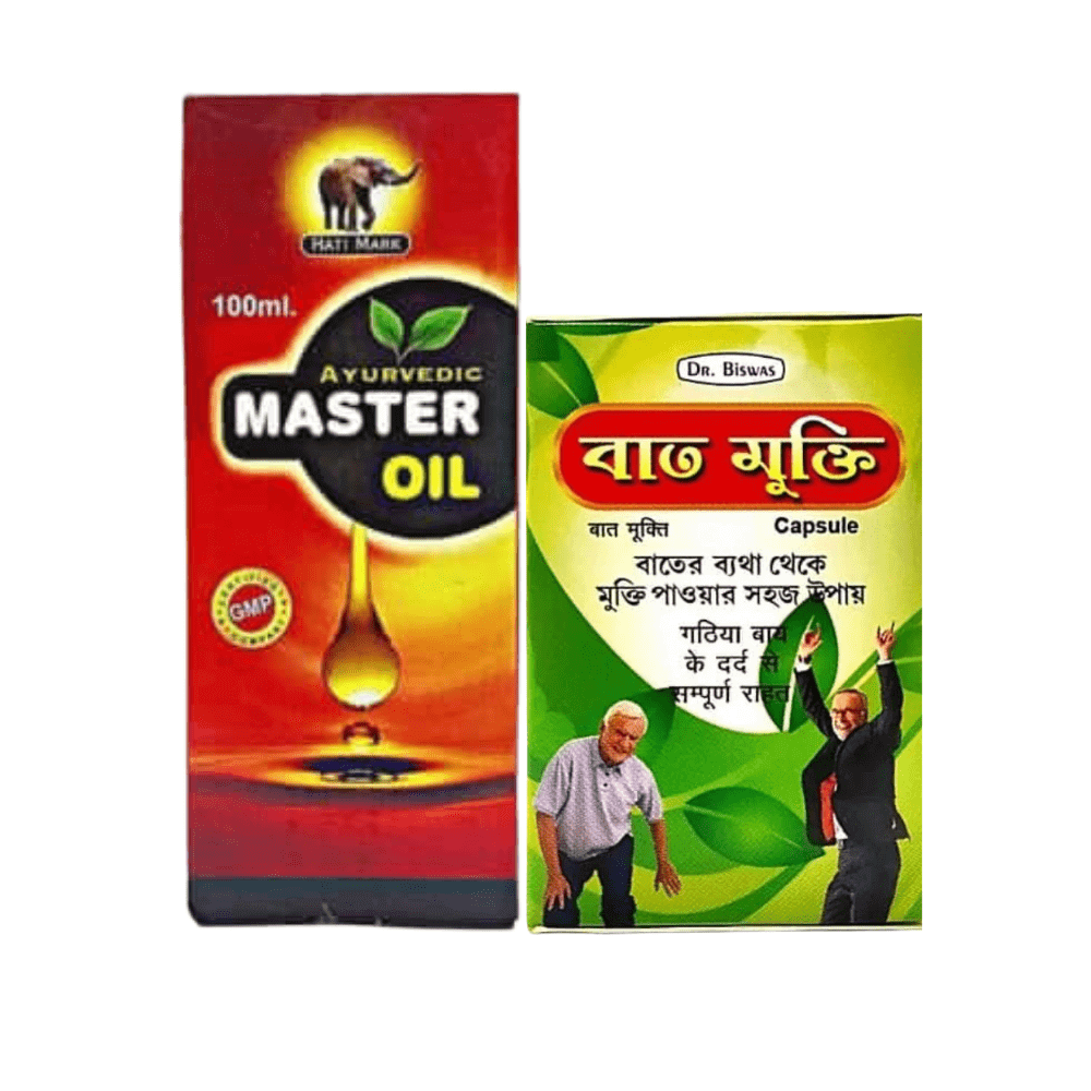 Pain Relief Master Oil & Bat Mukti Capsule (Combo Pack) - HEALTH AIM PHARMACY