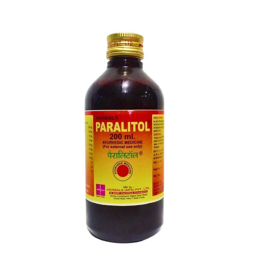 Paralitol Massage Oil 200ml & Pain - QR Tablets - HEALTH AIM PHARMACY