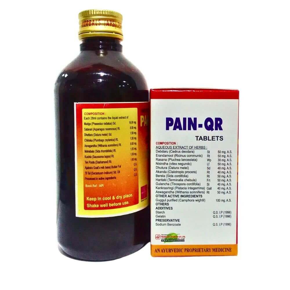 Paralitol Massage Oil 200ml & Pain - QR Tablets - HEALTH AIM PHARMACY