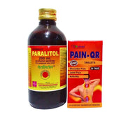 Paralitol Massage Oil 200ml & Pain - QR Tablets - HEALTH AIM PHARMACY
