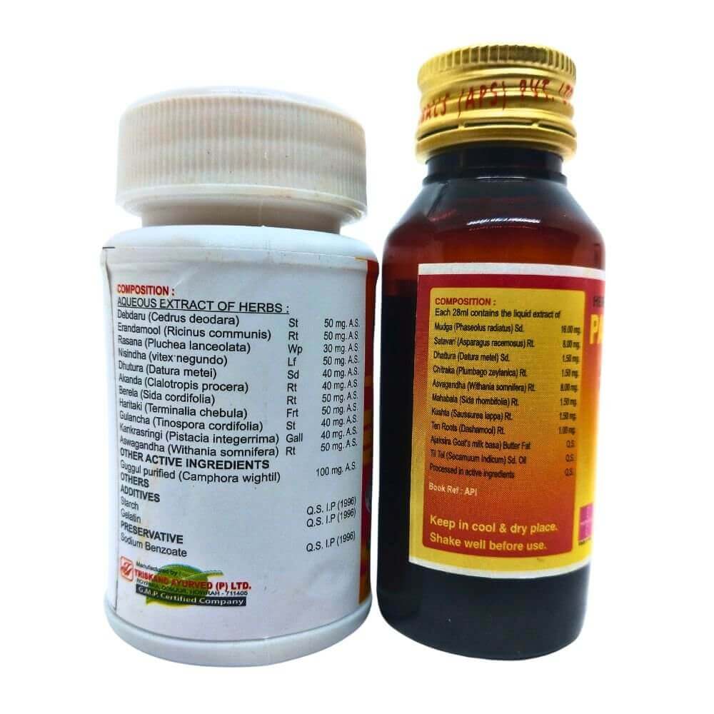 Paralitol oil 50ml & Pain QR tablet (combo pack) - HEALTH AIM PHARMACY