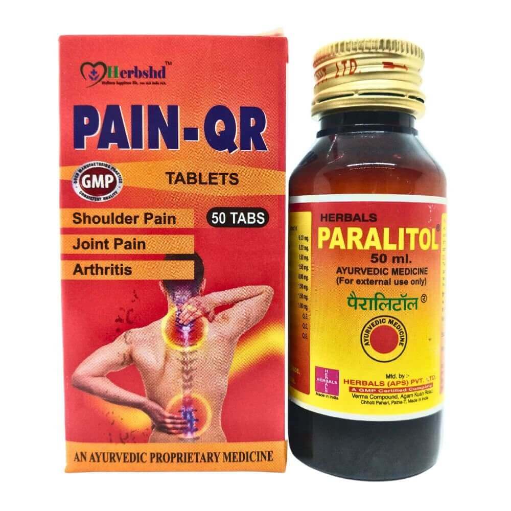 Paralitol oil 50ml & Pain QR tablet (combo pack) - HEALTH AIM PHARMACY