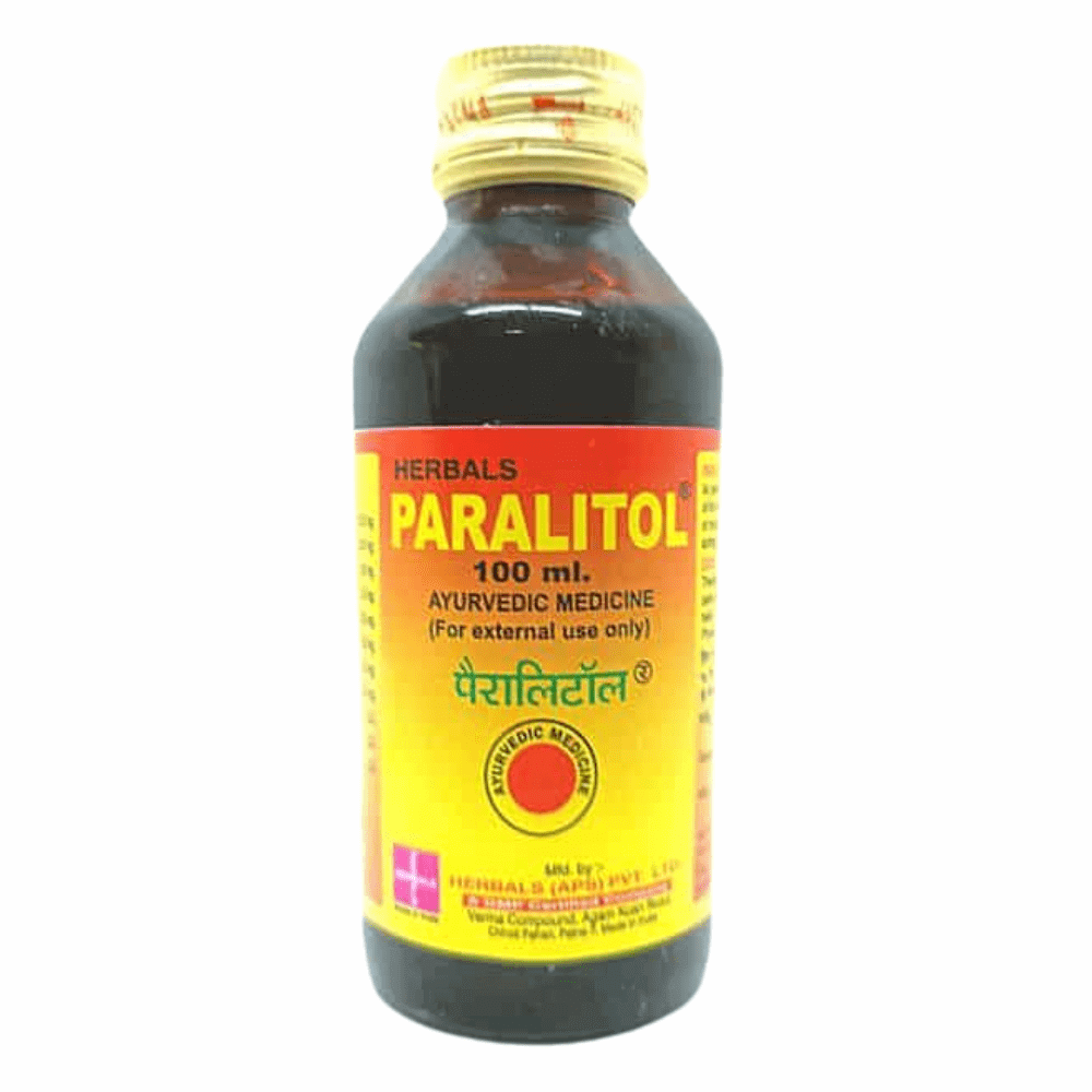 Paralitol Oil all kind off Pain Relief 100 ml.( pack of 4) - HEALTH AIM PHARMACY