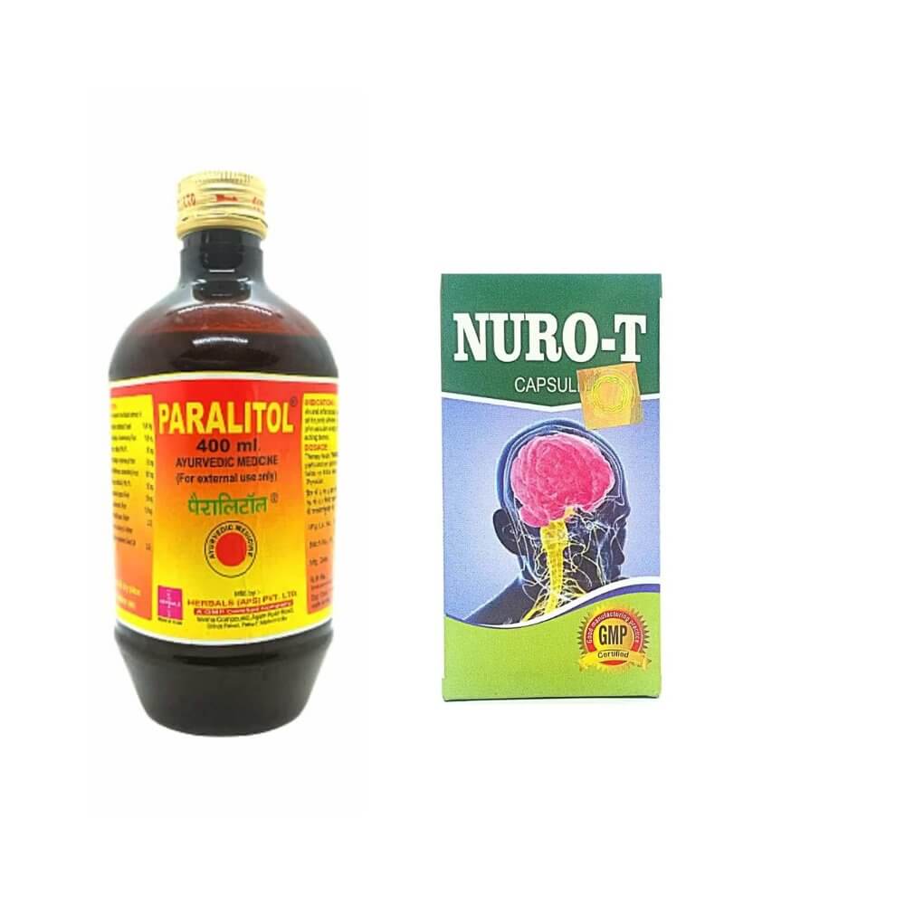Paralitol Oil and Nuro T Pain Relief 400ml. - HEALTH AIM PHARMACY