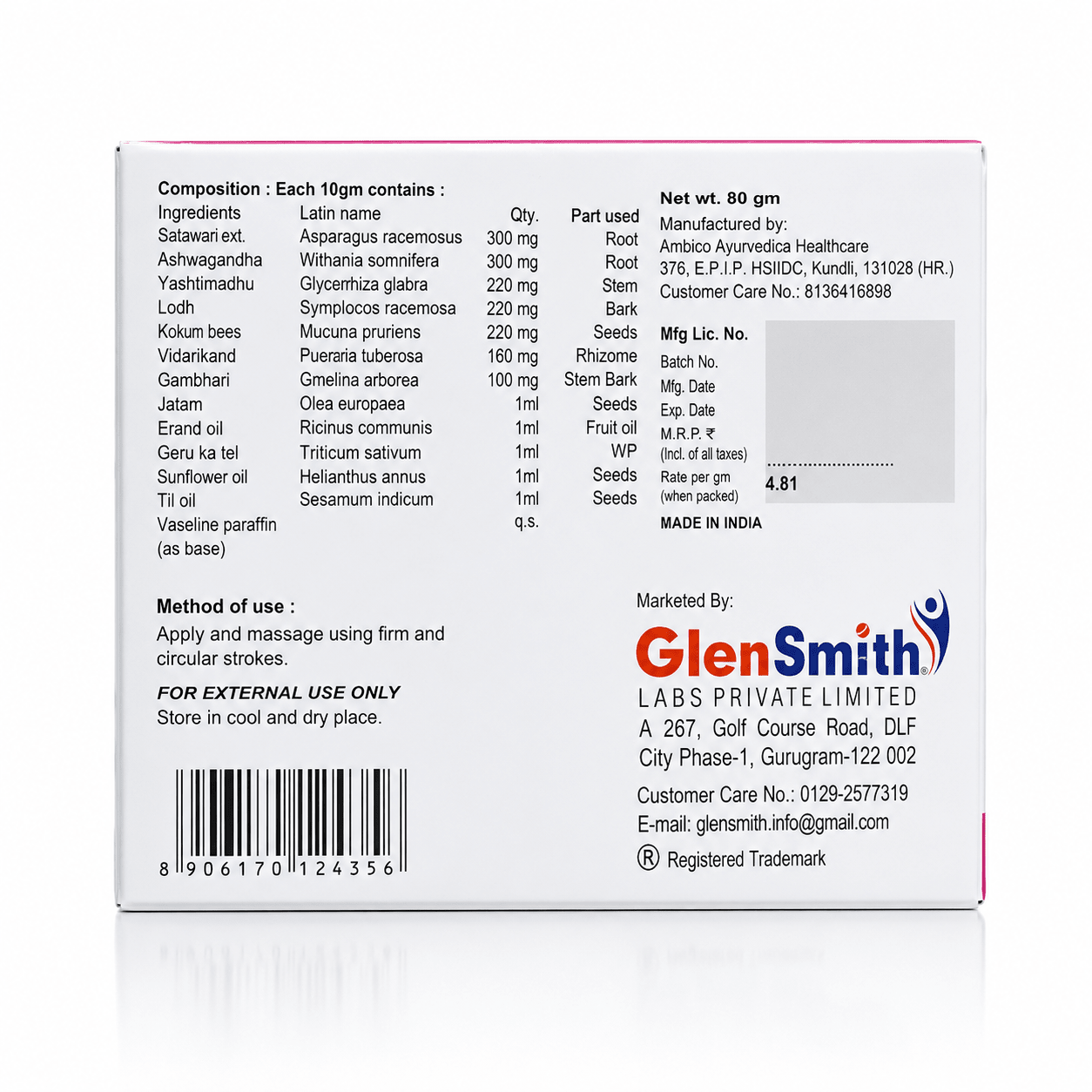 Perfect 36 Cream (Pack of 3) - HEALTH AIM PHARMACY
