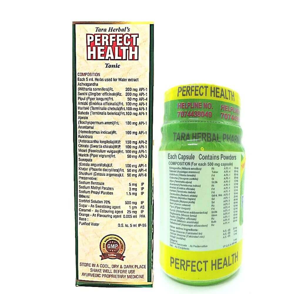 Perfect Health weight gainer Capsule & Tonic(combo) - HEALTH AIM PHARMACY