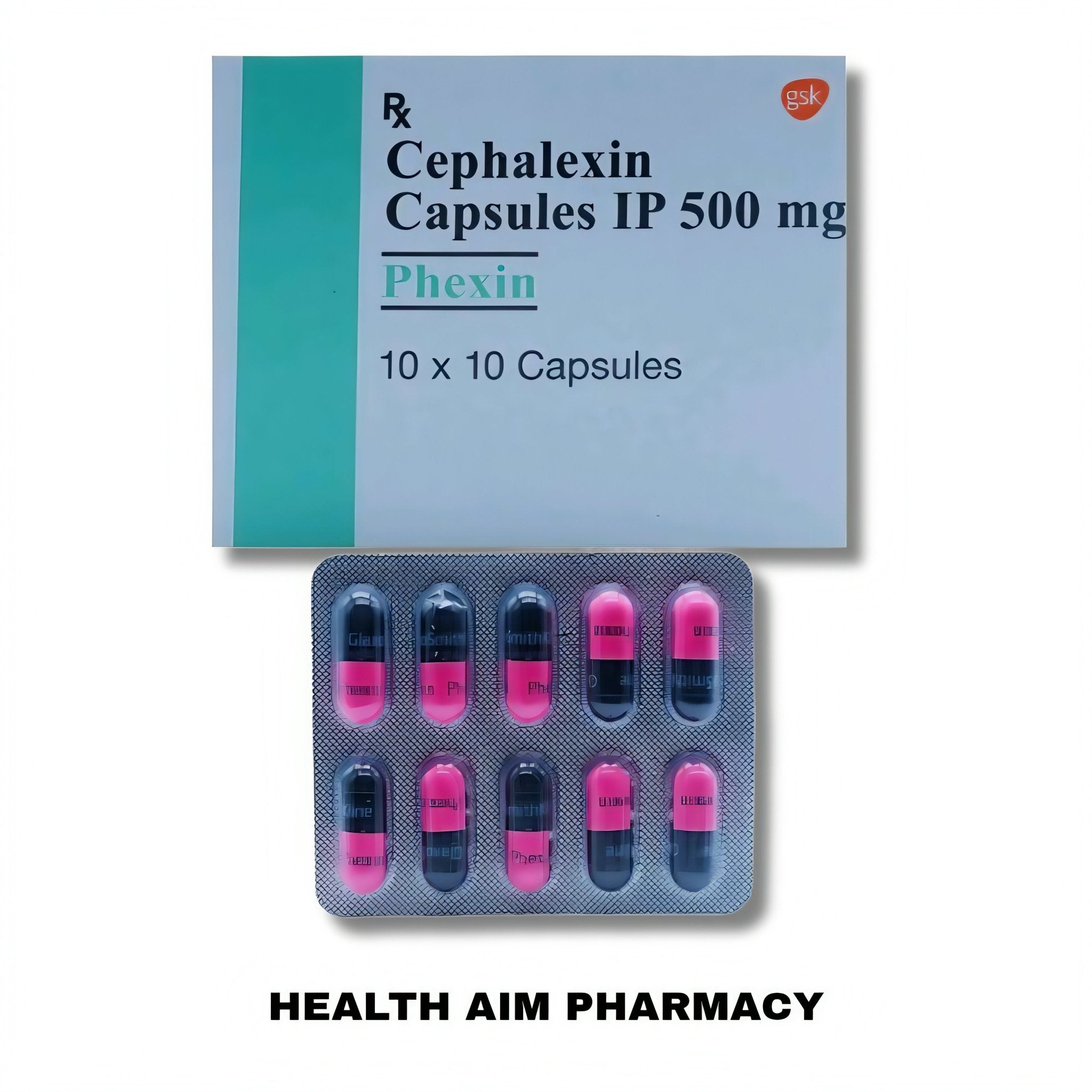 Phexin 500mg Capsule - HEALTH AIM PHARMACY