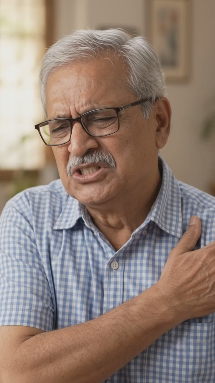 Load video: Ayurvedic Pain QR Plus Tablets for Muscle Pain &amp; Chronic Pain